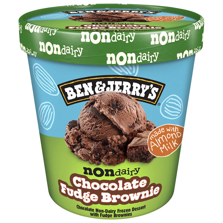 Ben & Jerry's NonDairy Frozen Dessert Chocolate Fudge Brownie Walgreens