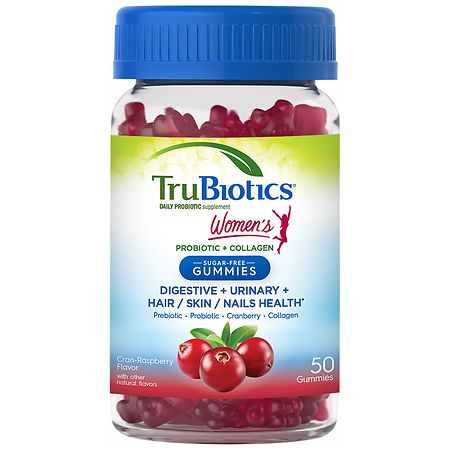 TruBiotics Women's Probiotic + Collagen Sugar-Free Gummies