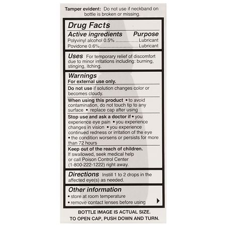 Stye Sterile Lubricant Eye Drops