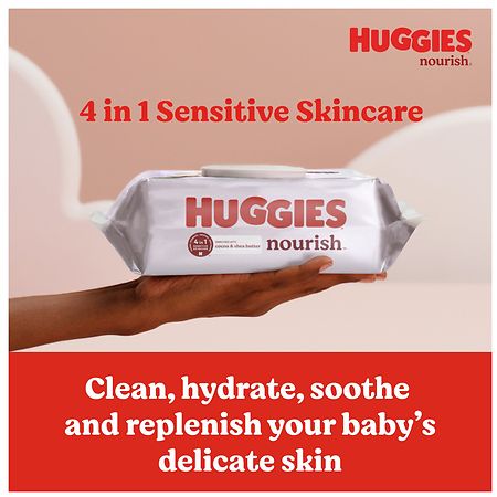 Huggies Calm Baby Wipes, Unscented, 2 Pack, 112 Total Ct (Select