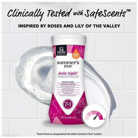 Summer's Eve Cleansing Feminine Wash Amber Nights
