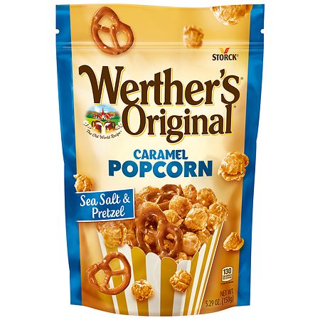 Werther's Original Caramel Popcorn Sea Salt & Pretzel