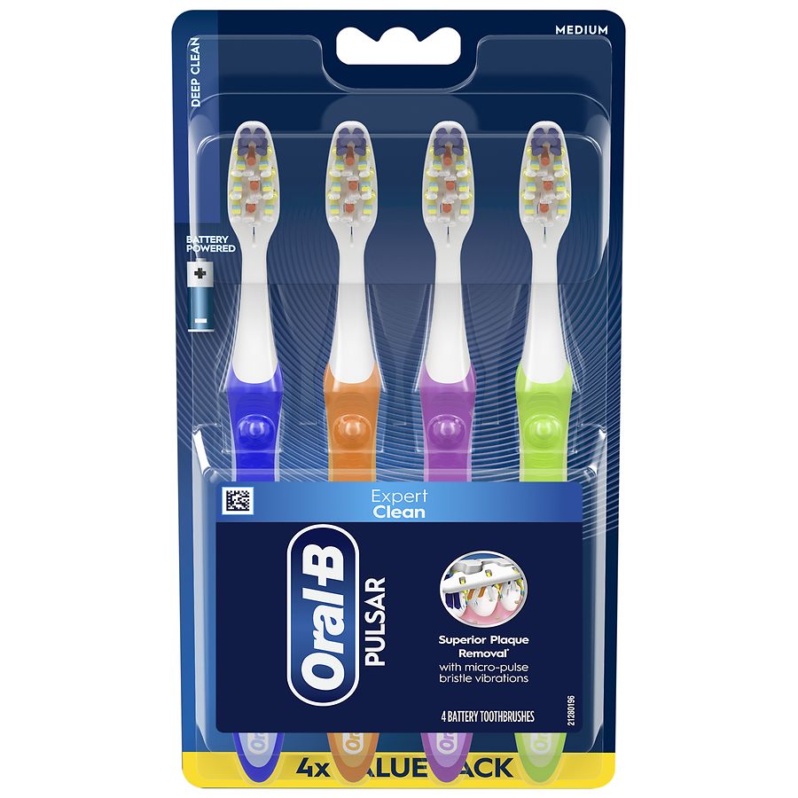Oral-B Battery Toothbrush with Microban Medium | Walgreens