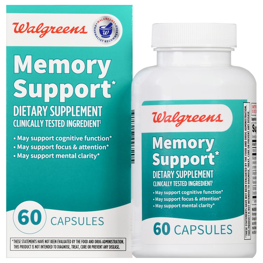 Walgreens Memory Support Capsules (60 days) Walgreens