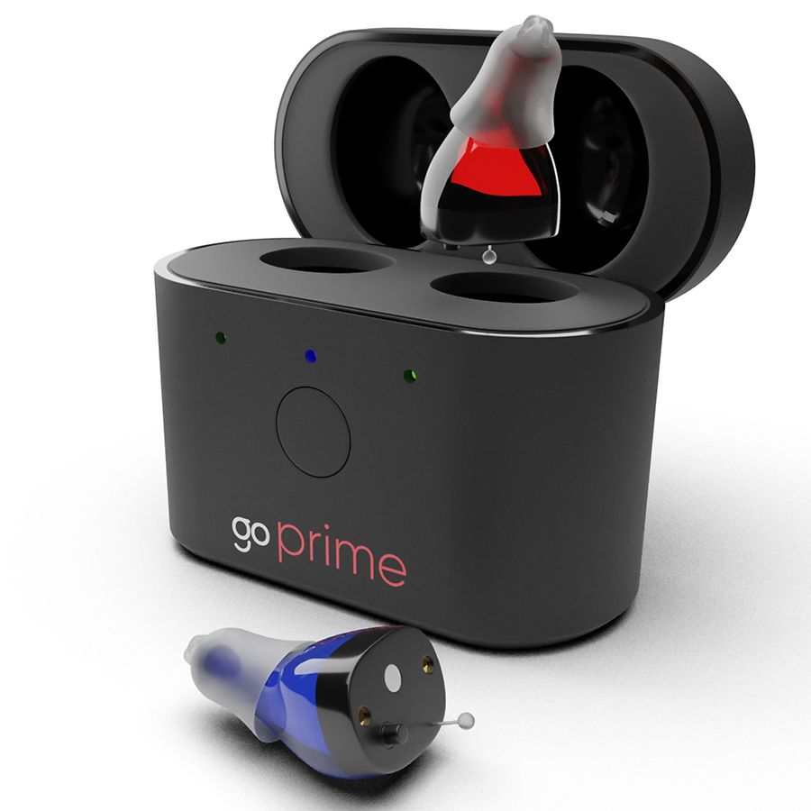 Go Hearing Go Prime InTheEar OTC Hearing Aid Black Walgreens