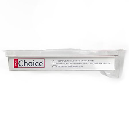 Your Choice Emergency Contraceptive Pill + Pregnancy Test