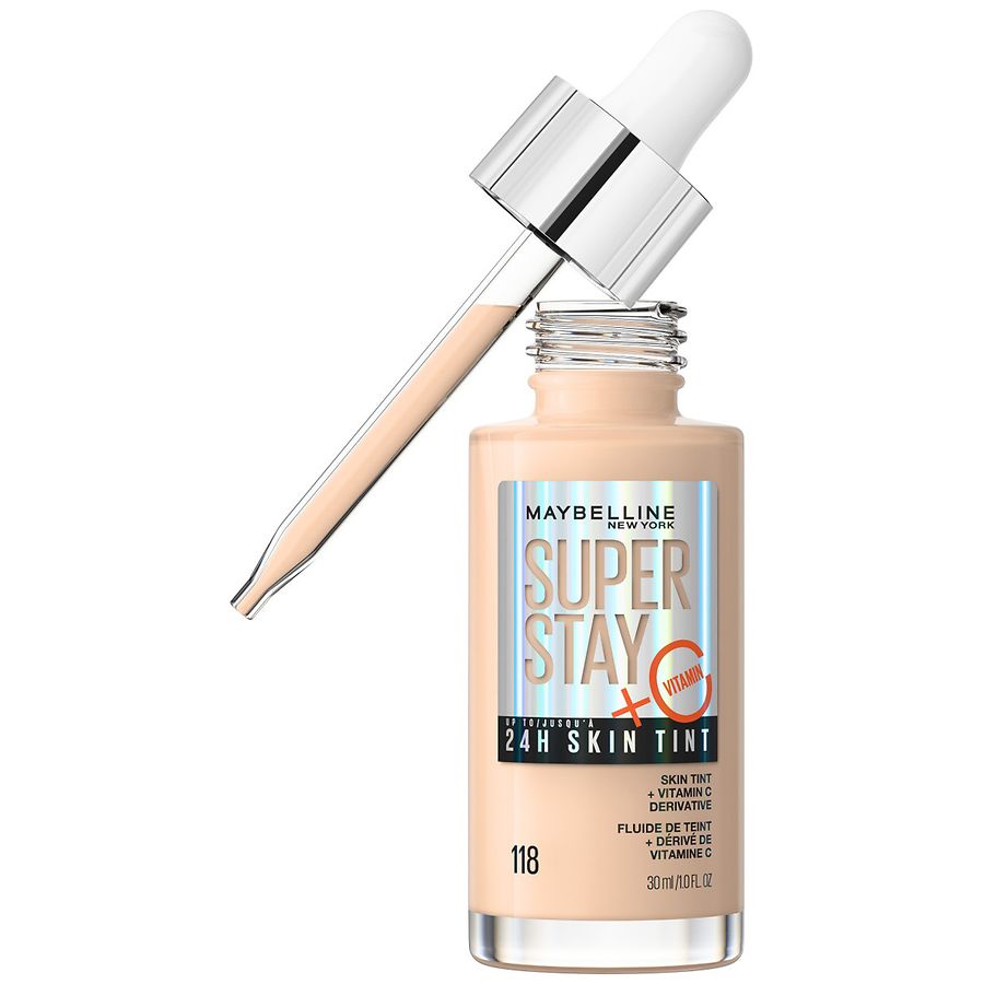 Maybelline SuperStay Up To 24Hr Skin Tint + Vitamin C, 118