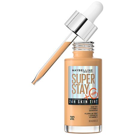Maybelline Super Stay 24HR Skin Tint Foundation Serum with Vitamin C - 312 - 1 fl oz