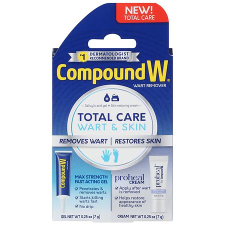 Compound W Total Care Fast Acting Gel & ProHeal Cream