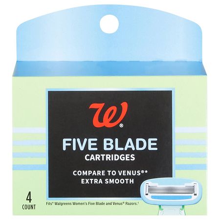 Walgreens Women's Extra-Smooth 5-Blade Cartridges