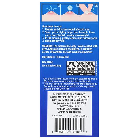 Walgreens Overnight Spot Patches