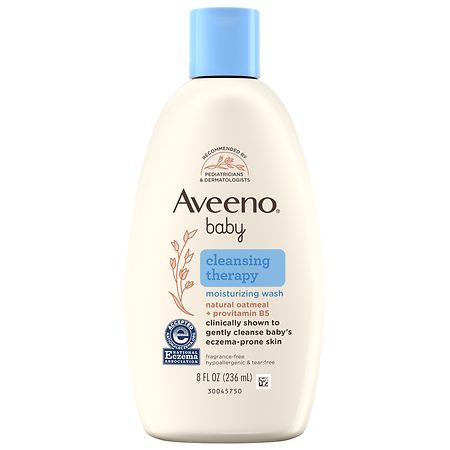 Aveeno Baby Cleansing Therapy Moisturizing Wash, Natural Oatmeal