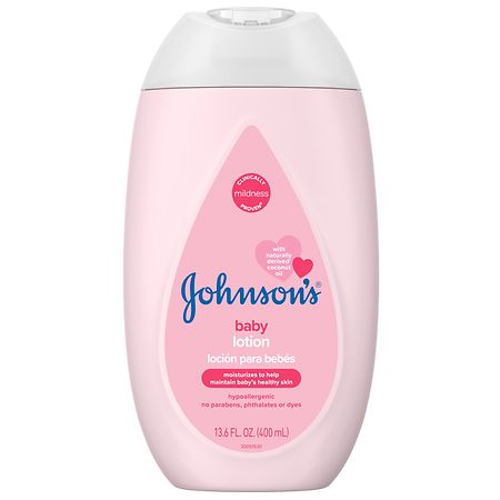 Johnson's Baby Moisturizing Pink Baby Lotion With Coconut Oil