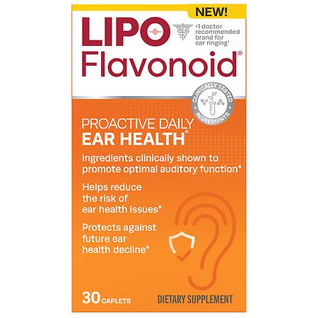 Lipo-Flavonoid Proactive Daily Ear Health Dietary Supplement