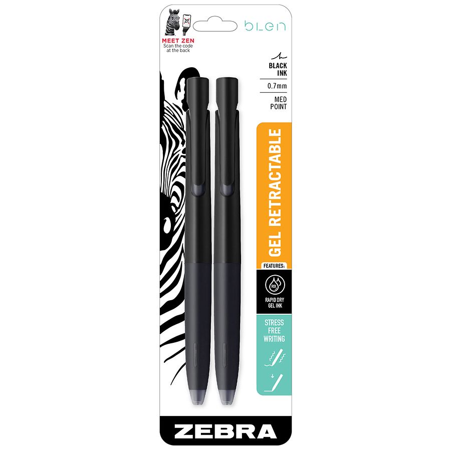 Zebra Retractable Gel Pen