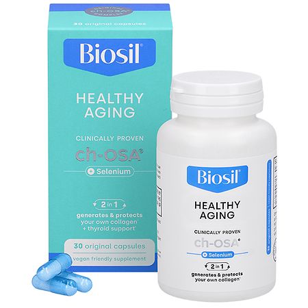 Biosil Healthy Aging Collagen Generator + Thyroid Support Capsules