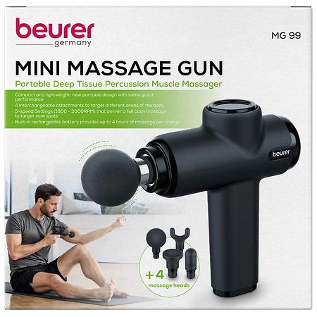Massage Gun, Portable Deep Tissue Percussion Massager with 20