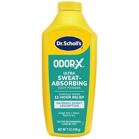 Dr. Scholl's Odor-X Ultra Sweat-Absorbing Foot Powder