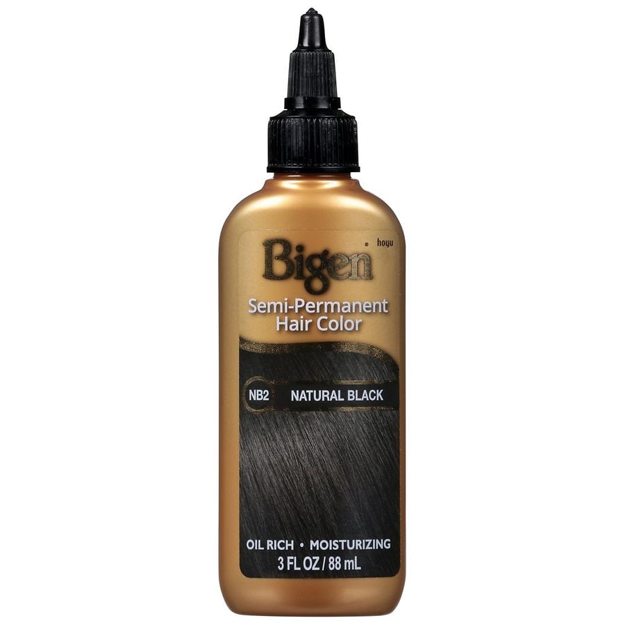 BIGEN Semi-Permanent Hair Color For Men, Natural Black | Walgreens