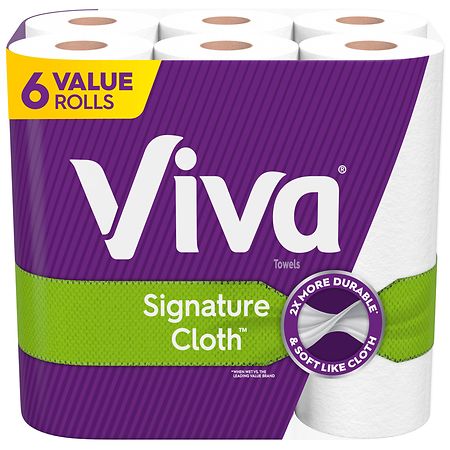 Viva Signature Cloth Paper Towels, Choose-A-Sheet