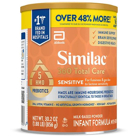 Similac best sale sensitive ar