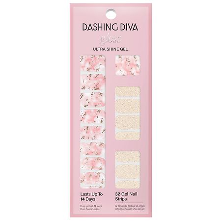 Dashing Diva Gloss Ultra Shine Gel Nail Art Palette - Pristine Pearl - 32ct