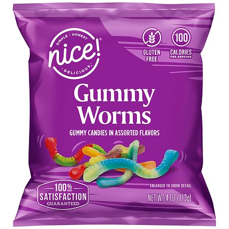Nice! Gummy Worms