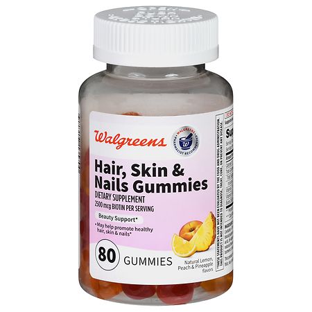 Walgreens Hair, Skin & Nails Gummies