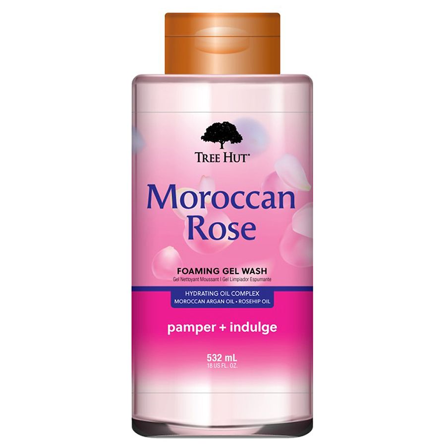 Tree Hut Foaming Gel Wash Moroccan Rose