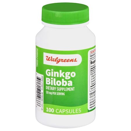 Walgreens Ginkgo Bilboa 120 mg Capsules