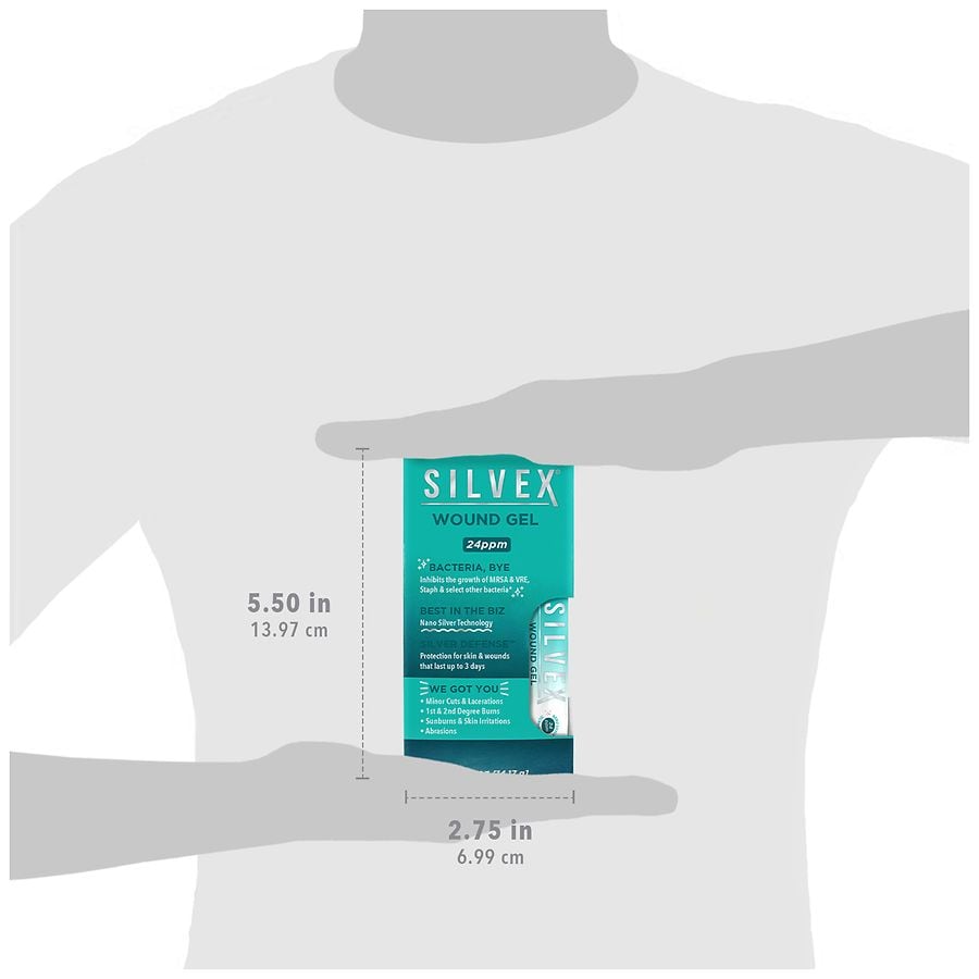 silver shield rescue wound dressing gel Silvasorb Gel MSC9303EP Wound Dressing