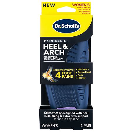 Dr. Scholl's Heel & Arch All Day Pain Relief Orthotics for Women