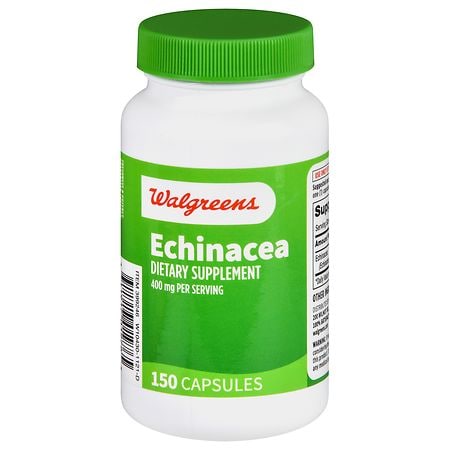 Walgreens Echinacea 400 mg Capsules