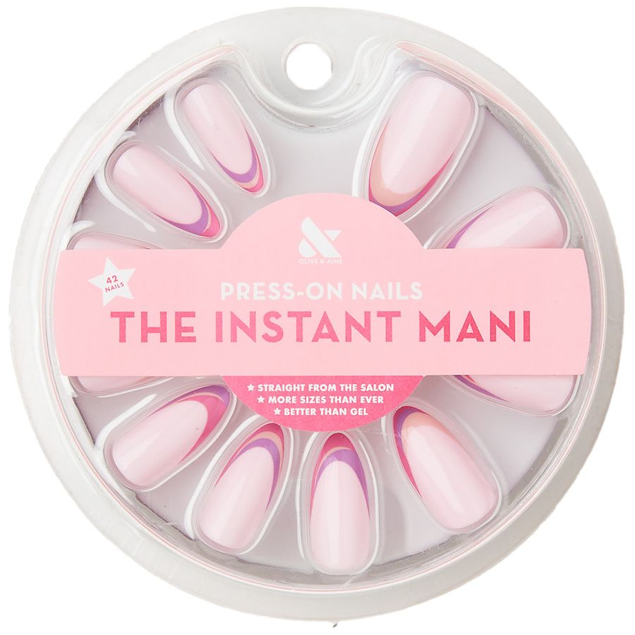 Olive & June The Instant Mani Press-On Nails Double French Twist ...