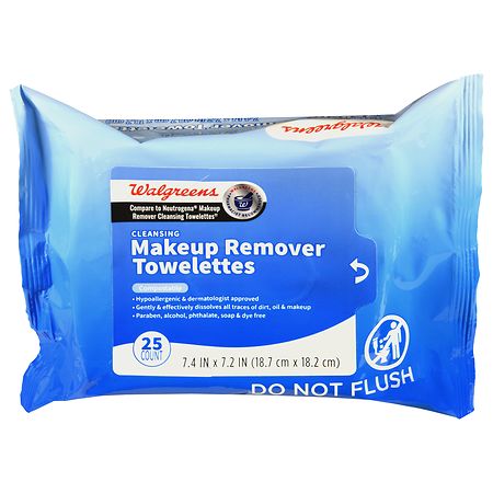 Walgreens Cleansing Makeup Remover Towelettes