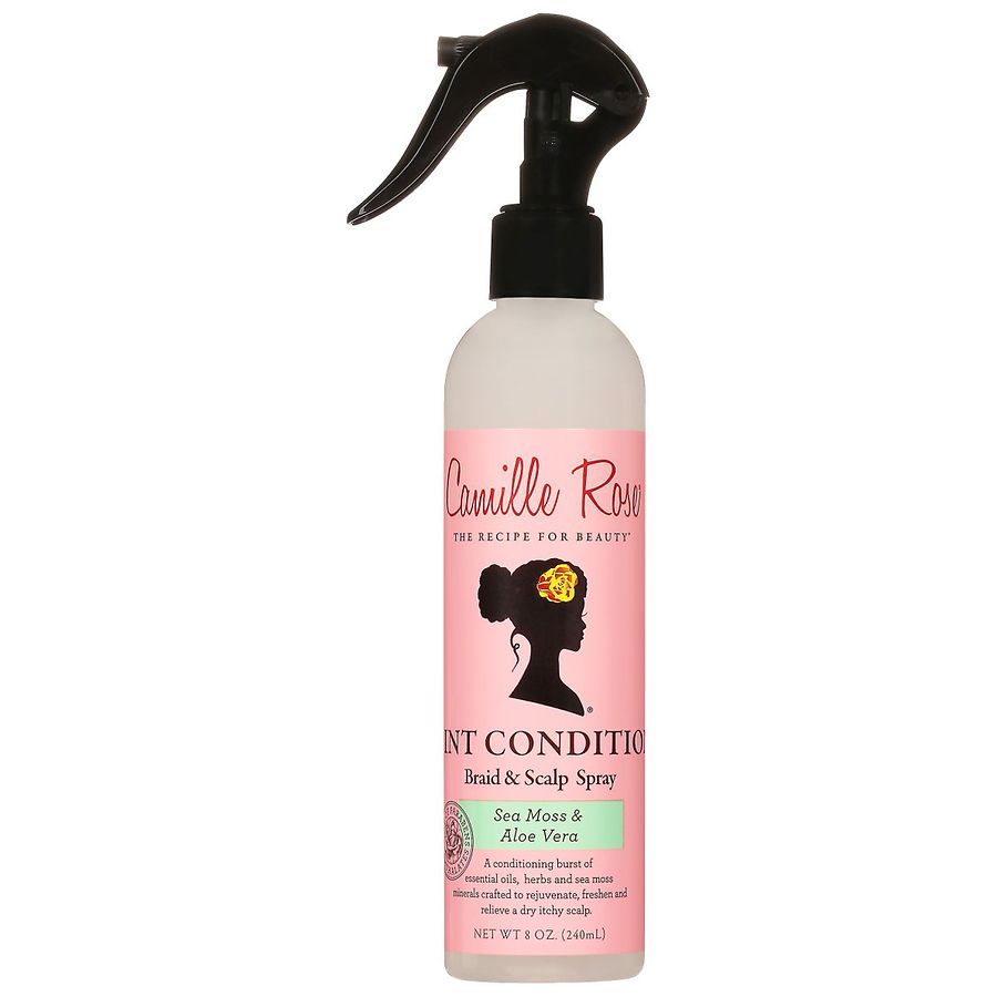 Camille Rose Naturals Mint Conditioning Braid & Scalp Spray Sea Moss & Aloe Vera