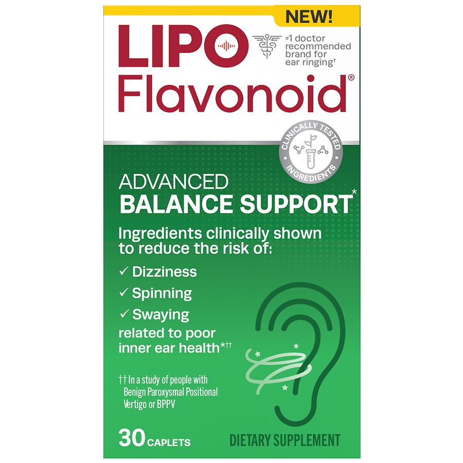 Lipo Flavonoid Advanced Inner Ear Balance Support Dietary Supplement, Lipo Flavonoid Coupon