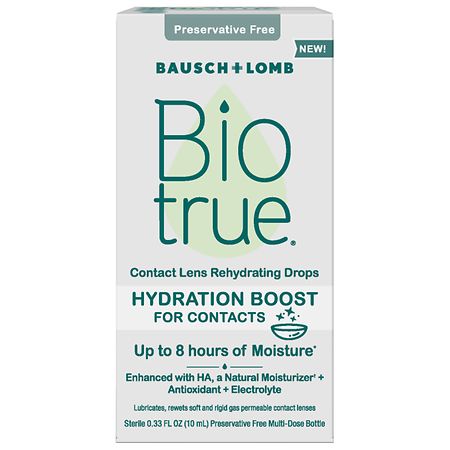 Biotrue Hydration Boost Contact Lens Rehydrating Drops