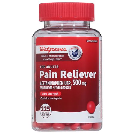 Walgreens Pain Reliever Extra Strength Easy Tablets