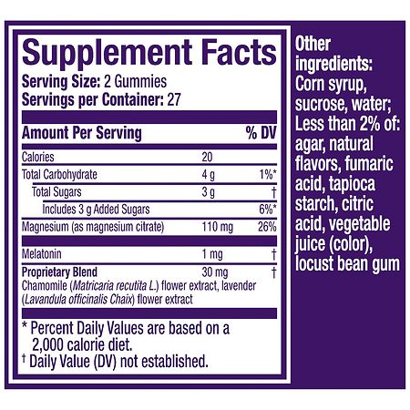 PURE Zzzs Kidz Calming Sleep Aid Gummies Berry | Walgreens