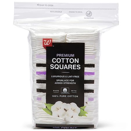 Walgreens Premium Cotton Squares