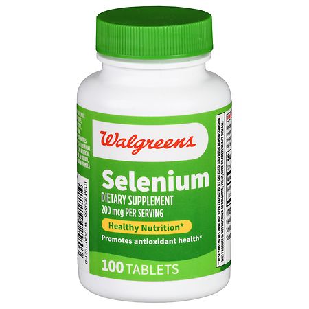 Walgreens Selenium 200 mcg Tablets