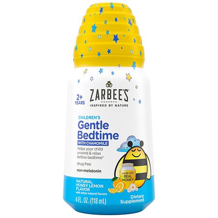 Zarbee's Gentle Bedtime Liquid Honey Lemon