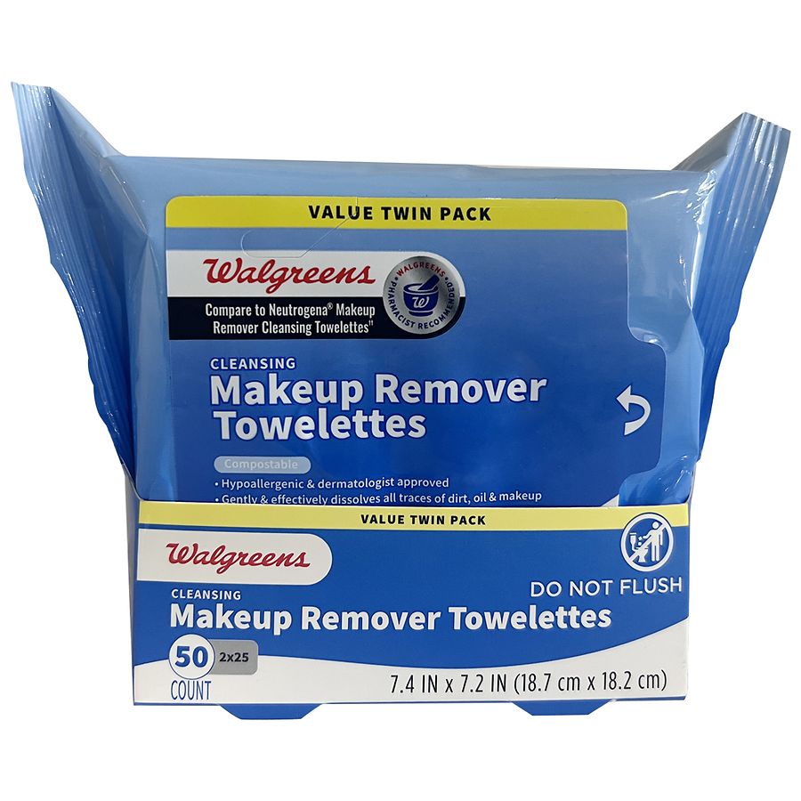 Walgreens Cleansing Makeup Remover Towelettes Walgreens