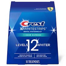 Crest 3D Whitestrips 1-Hour Express Teeth Whitening Kit | Walgreens