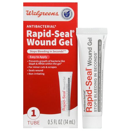 Walgreens Antibacterial Rapid-Seal Wound Gel