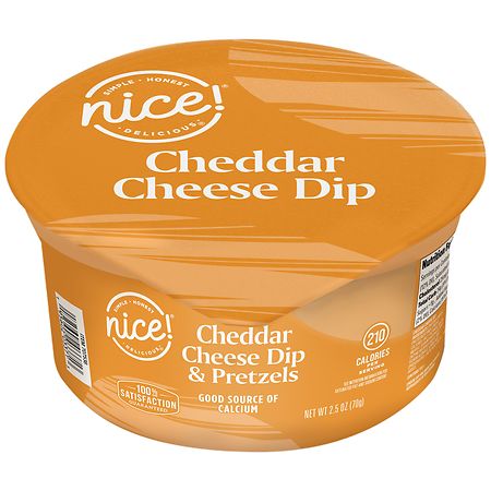 Nice! Cheddar Cheese Dip & Pretzels