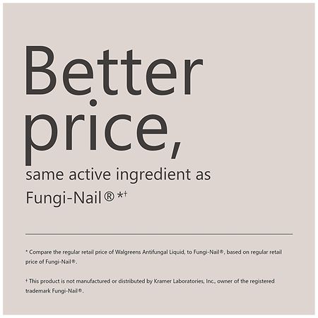 Walgreens Antifungal Liquid