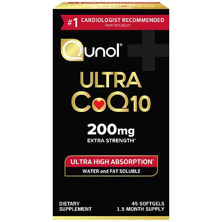 Qunol Ultra CoQ10 200 mg Softgels