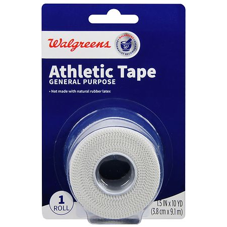 Nexcare Athletic Cloth Tape 1.5 in. x 12.5 yd. White